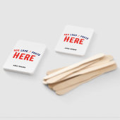 カスタマイズスタイリッシュ可能な白モダン検証済みブランド ハンドファン (組立なし)