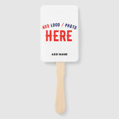 カスタマイズスタイリッシュ可能な白モダン検証済みブランド ハンドファン (正面)