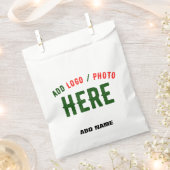 カスタマイズスタイリッシュ可能な白モダン検証済みブランド フェイバーバッグ (クリップ留めされた状態)