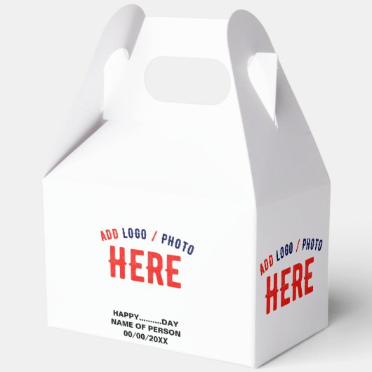 カスタマイズスタイリッシュ可能な白モダン検証済みブランド フェイバーボックス (正面)