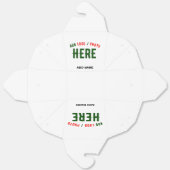 カスタマイズスタイリッシュ可能な白モダン検証済みブランド フェイバーボックス (見開き)