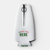 カスタマイズスタイリッシュ可能な白モダン検証済みブランド ボトルクーラー (裏面)