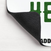 カスタマイズスタイリッシュ可能な白モダン検証済みブランド マウスパッド (コーナー)