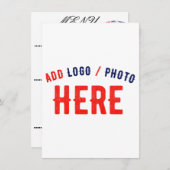 カスタマイズスタイリッシュ可能な白モダン検証済みブランド メニュー (正面/裏面)