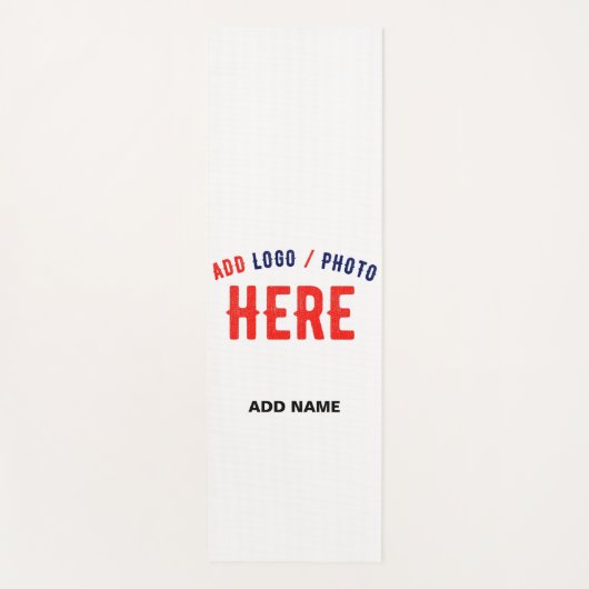 カスタマイズスタイリッシュ可能な白モダン検証済みブランド ヨガマット (正面)