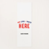 カスタマイズスタイリッシュ可能な白モダン検証済みブランド ヨガマット (裏面)