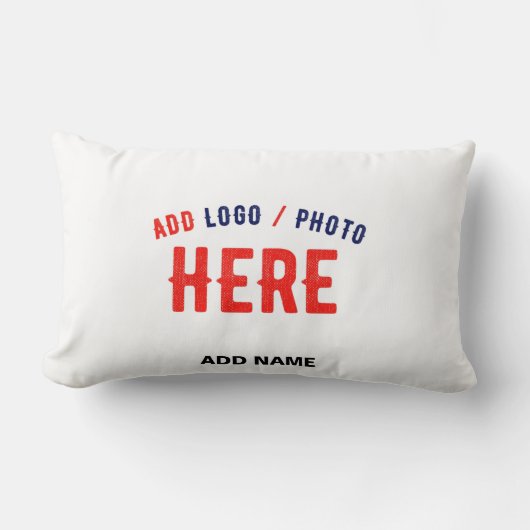 カスタマイズスタイリッシュ可能な白モダン検証済みブランド ランバークッション (正面)