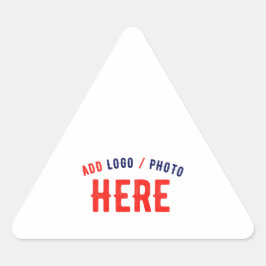 カスタマイズスタイリッシュ可能な白モダン検証済みブランド 三角形シール
