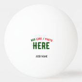 カスタマイズスタイリッシュ可能な白モダン検証済みブランド 卓球ボール (裏面)