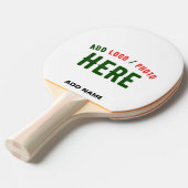 カスタマイズスタイリッシュ可能な白モダン検証済みブランド 卓球ラケット (正面アングル)