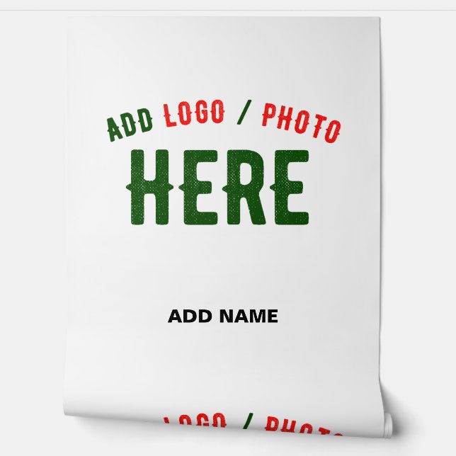 カスタマイズスタイリッシュ可能な白モダン検証済みブランド 壁紙 (ほどく)