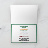 カスタマイズスタイリッシュ可能な白モダン検証済みブランド 招待状 (内部)