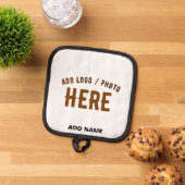 カスタマイズスタイリッシュ可能な白モダン検証済みブランド 鍋敷き (トップダウン)