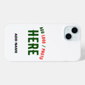 カスタマイズスタイリッシュ可能な白モダン検証済みブランド Case-Mate iPhoneケース (裏面 (横))