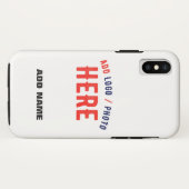 カスタマイズスタイリッシュ可能な白モダン検証済みブランド Case-Mate iPhoneケース (裏面(横))