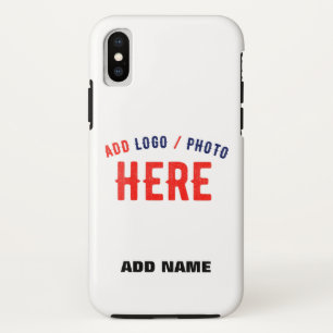 カスタマイズスタイリッシュ可能な白モダン検証済みブランド iPhone X ケース