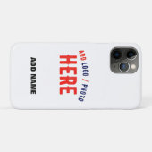 カスタマイズスタイリッシュ可能な白モダン検証済みブランド Case-Mate iPhoneケース (裏面(横))