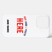 カスタマイズスタイリッシュ可能な白モダン検証済みブランド Case-Mate iPhoneケース (裏面 (横))