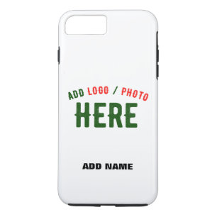 カスタマイズスタイリッシュ可能な白モダン検証済みブランド iPhone 8 PLUS/7 PLUSケース