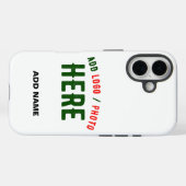 カスタマイズスタイリッシュ可能な白モダン検証済みブランド Case-Mate iPhoneケース (裏面 (横))