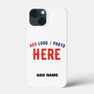 カスタマイズスタイリッシュ可能な白モダン検証済みブランド iPhone 13 MINIケース