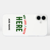カスタマイズスタイリッシュ可能な白モダン検証済みブランド Case-Mate iPhoneケース (裏面 (横))