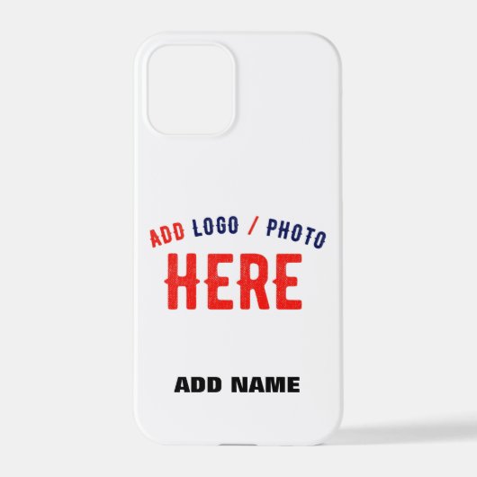 カスタマイズスタイリッシュ可能な白モダン検証済みブランド iPhoneケース (裏面)