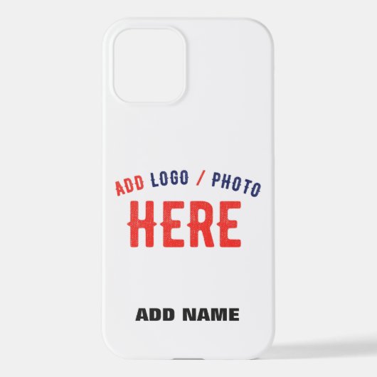 カスタマイズスタイリッシュ可能な白モダン検証済みブランド iPhoneケース (裏面)