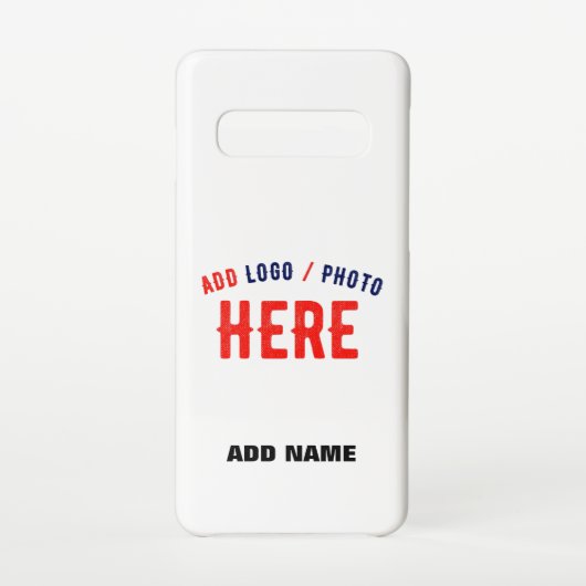 カスタマイズスタイリッシュ可能な白モダン検証済みブランド SAMSUNG GALAXYケース (裏面)
