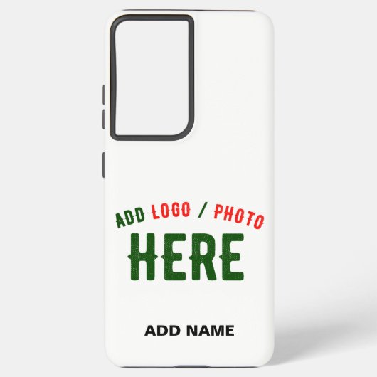 カスタマイズスタイリッシュ可能な白モダン検証済みブランド SAMSUNG GALAXYケース (裏面)