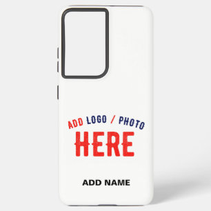 カスタマイズスタイリッシュ可能な白モダン検証済みブランド SAMSUNG GALAXY S21 ULTRAケース