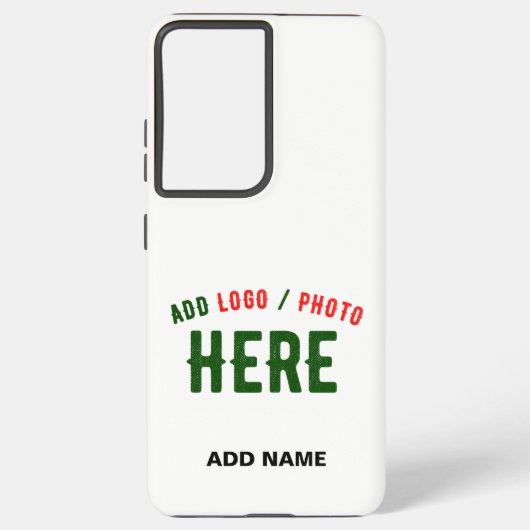 カスタマイズスタイリッシュ可能な白モダン検証済みブランド SAMSUNG GALAXYケース (裏面)