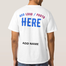 カスタマイズスタイリッシュ可能な白モダン検証済みブランド Tシャツ