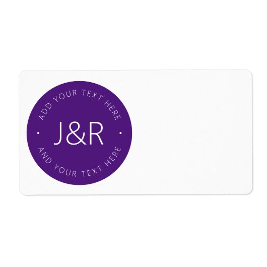 カスタマイズスタイリッシュ可能文字 ラベル (正面)