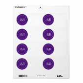 カスタマイズスタイリッシュ可能文字 ラベル (フルシート)