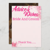 カスタマイズスタイリッシュ自分でミニマルモダン アドバイスカード (正面/裏面)