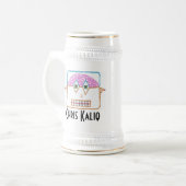 カスタマイズステイン- ビールジョッキ (正面左)