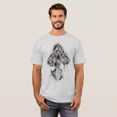 カスタマイズステンシル交差 Tシャツ (正面フル)
