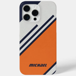 カスタマイズストライプレトロ iPhone 15 PRO MAXケース