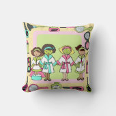 カスタマイズスパのパーティーの枕 クッション (正面)