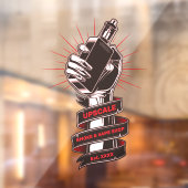 カスタマイズスモーク＆ベープショップ中小企業 ウィンドウサイン (シート2)