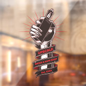 カスタマイズスモーク＆ベープショップ 小規模ビジネス ウィンドウサイン (シート2)