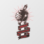 カスタマイズスモーク＆ベープショップ 小規模ビジネス ウィンドウサイン (シート)