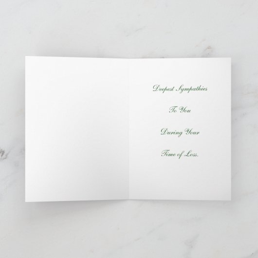 カスタマイズゼウスカードのグレートデーンの谷- カード (内部)