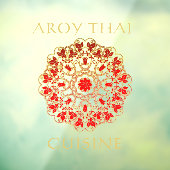 カスタマイズタイレストランフロント広告ズウィンド ウィンドウサイン (シート3)