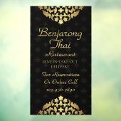 カスタマイズタイ伝統的アート ウィンドウサイン (シート3)