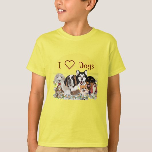 カスタマイズテキストの犬パッククラブTシャツ Tシャツ (正面)
