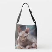 カスタマイズデザインお客様の両面トートバッグ クロスボディバッグ (裏面)