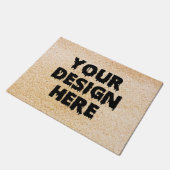 カスタマイズデザインロゴCMエントランス ドアマット (アングル)