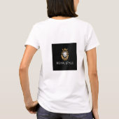 カスタマイズデザイン：自分のスタイルを作成！ハイクオリティ Tシャツ (裏面)